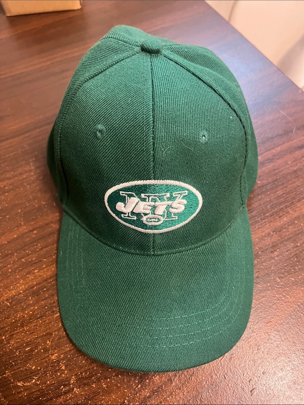 NFL Green NY JETS Team Patch Cap